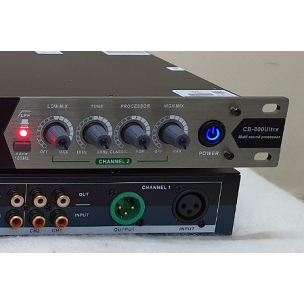 Máy Nâng Tiếng CB800 ULTRA , Nâng tiếng CB800 có nút chỉnh giọng ca Hiệu ứng âm nhạc -Tặng Dây