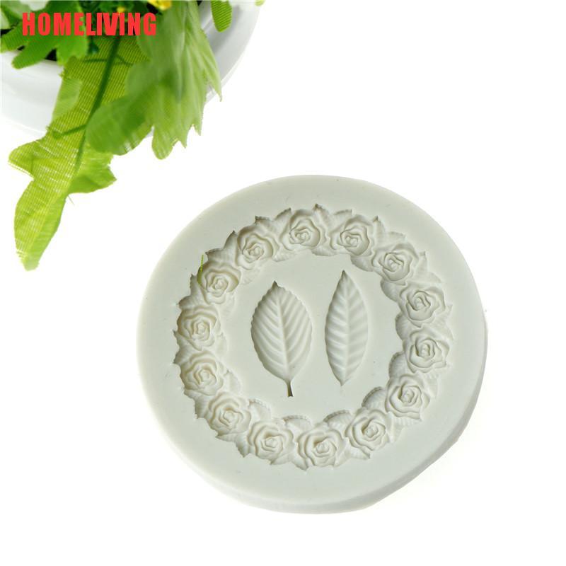 Khuôn Silicone Làm Bánh Hình Hoa Lá Tiện Dụng