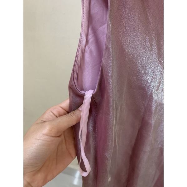 Đầm kiểu sườn xám nhũ bling