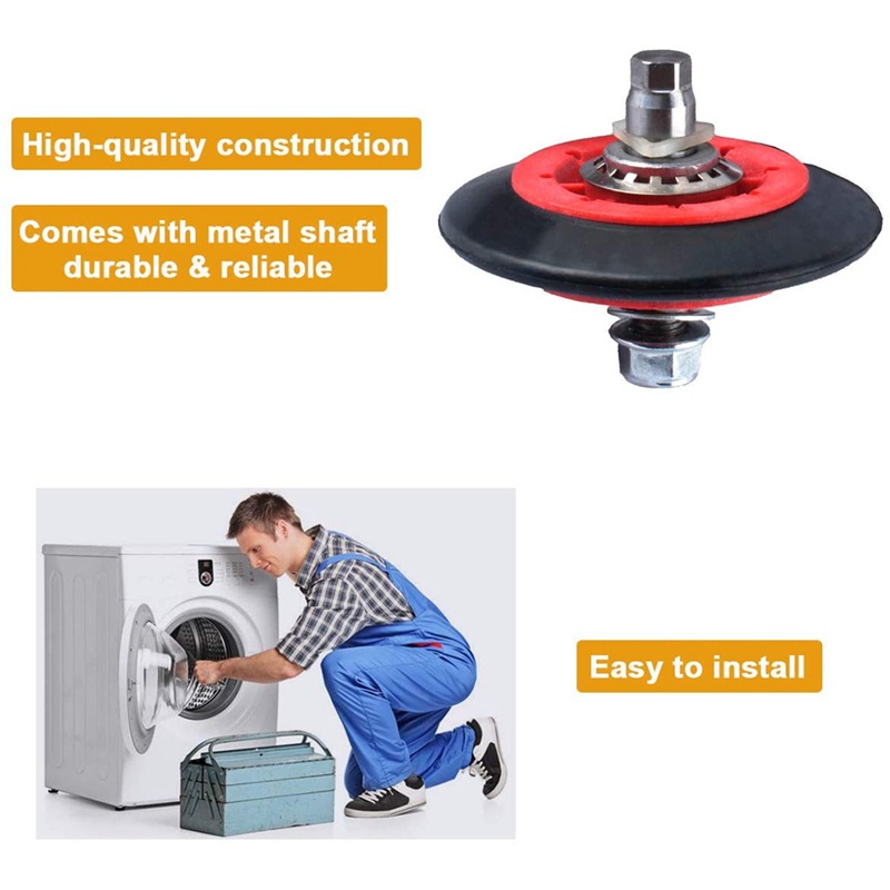 Bộ 4 Con Lăn Thay Thế Cho Máy Sấy 4581EL2002C LG, Kenmore, GE 4581EL3001C, PS8260240