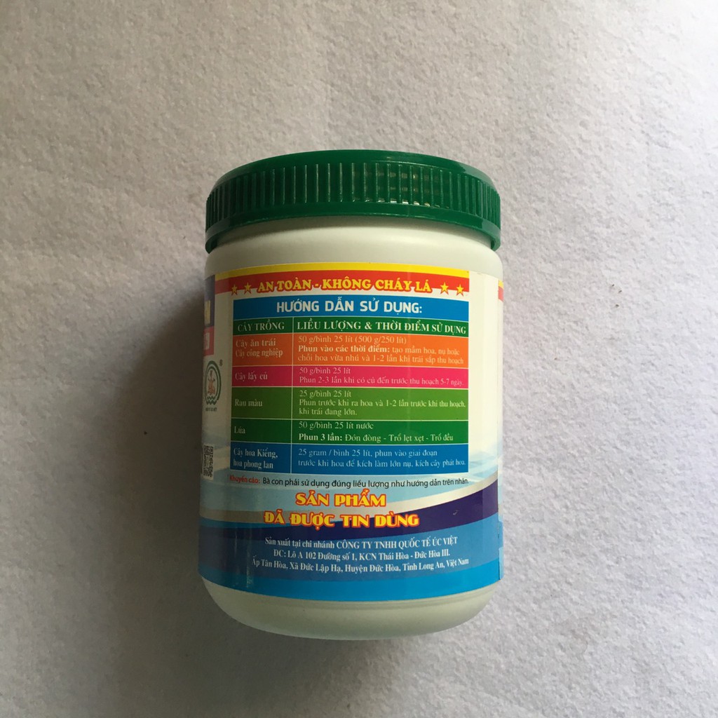 Hủ 500gram - Phân bón lá kích thích ra hoa NPK 6-30-30+TE