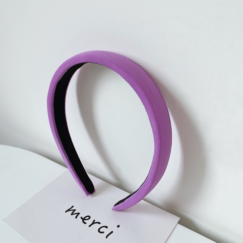 Băng Đô Cài Tóc Màu Trơn Dễ Phối Đồ Thời Trang Cho Nữ