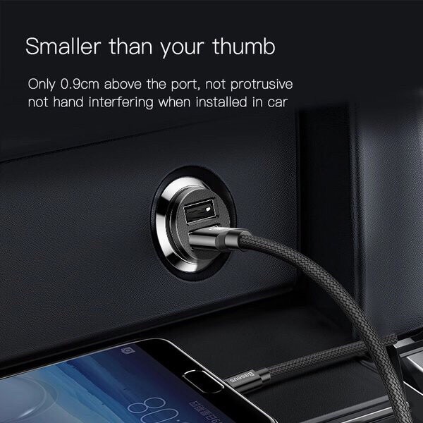 Bộ tẩu sạc đa năng dùng cho xe hơi , xe máy Grain Mini tích hợp 2 cổng usb hỗ trợ sạc nhanh 3.1A - 5V