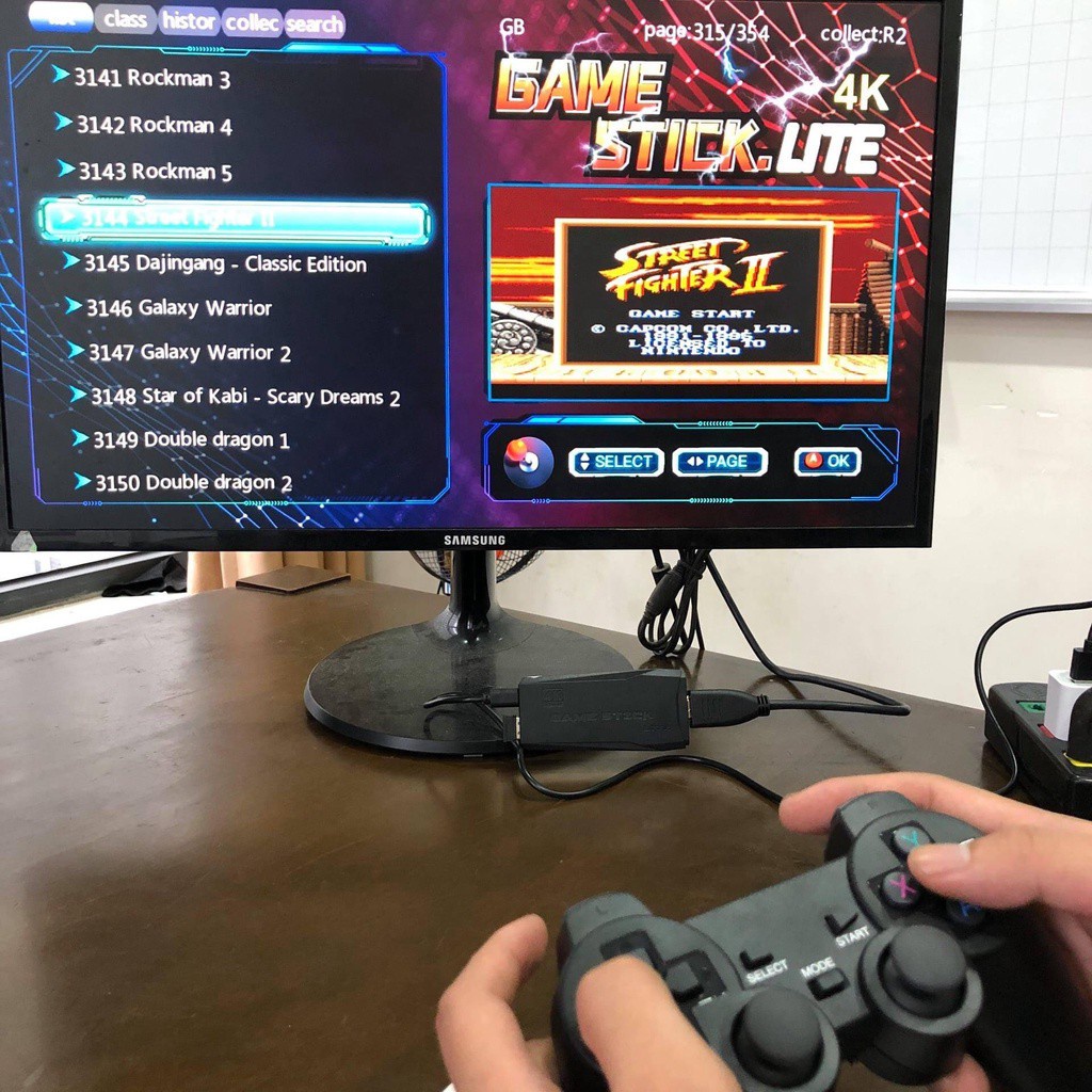 Máy chơi game cầm tay, 3500, 10000 trò không dây điều khiển 4 nút, 6 nút, đổi 1 trong 7 ngày