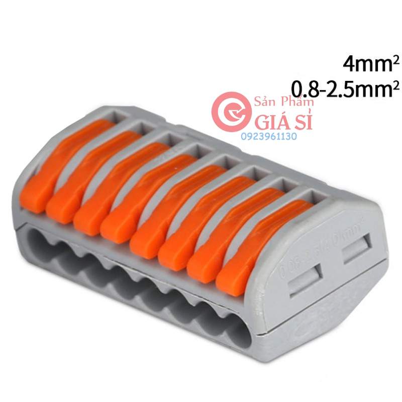 Bộ 10 Cút nối dây điện nhanh 8 cổng KV774-8P ❤️freeship❤️