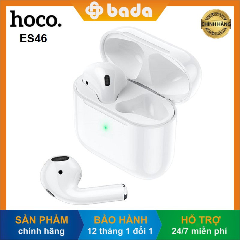 [Bada Shops] Tai nghe không dây bluetooth V5.0 chính hãng HOCO ES46 có cảm ứng, định vị, đổi tên