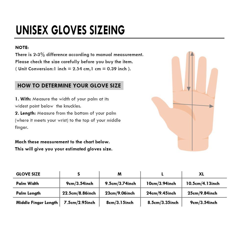 Găng Tay Chống Trượt Chống Nước Thời Trang Giữ Ấm Mùa Đông Có Thể Chạm Màn Hình Cảm Ứng