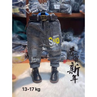 Quần bò bé trai 10_18kg
