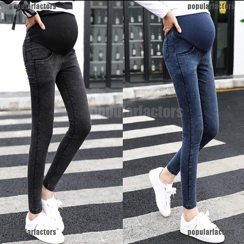 Quần jeans bà bầu bó sát thời trang | BigBuy360 - bigbuy360.vn