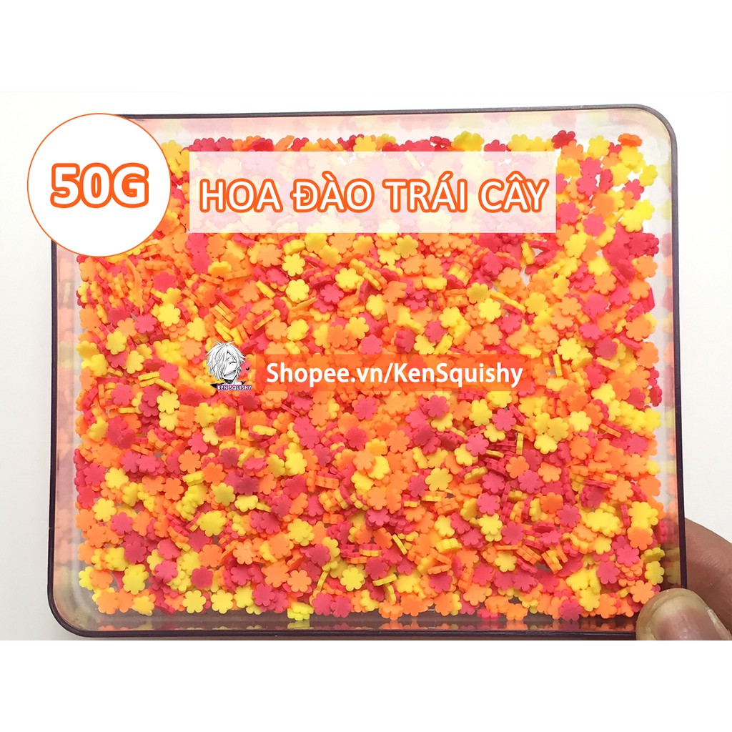 Cốm 50Gram Các Loại Nguyên Liệu Làm và Trang Trí Slime