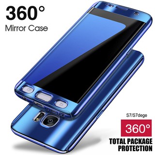 Ốp điện thoại siêu mỏng bảo vệ 360 độ độc đáo cho Samsung Galaxy S7 Edge S7