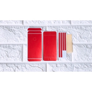 Dán skin Đỏ iPhone 5s Đến 7 Plus