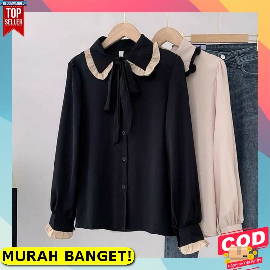Áo Sơ Mi Oslin Oversize | Áo Sơ Mi Oversize Hàn Quốc - Áo Sơ Mi Nữ - Ivo Top Phong Cách Hàn Quốc Dành Cho Nữ Thanh Thiếu Niên