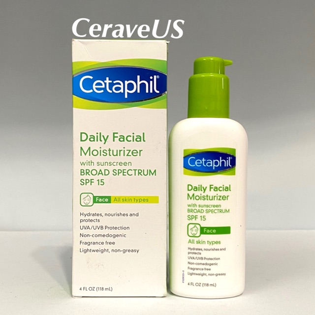 Kem dưỡng ẩm chống nắng Cetaphil Daily Facial Moisturizer spf15