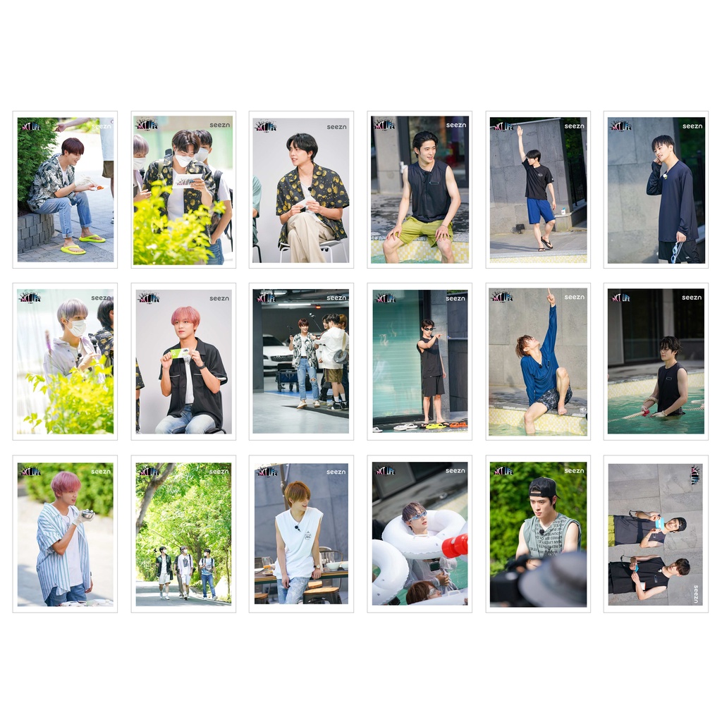 [Ép Lụa] Lomo Card 45 Ảnh NCT127 LIFE in Gapyeong