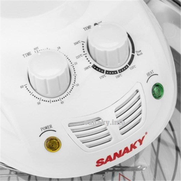 [Mã ELHADEV giảm 4% đơn 300K] Lò nướng thủy tinh Sanaky VH-188T Công suất 1300W Dung tích 15 lít