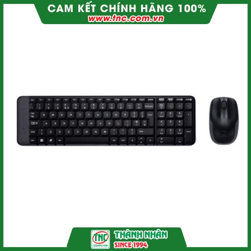 Combo bàn phím + chuột không dây Logitech MK220