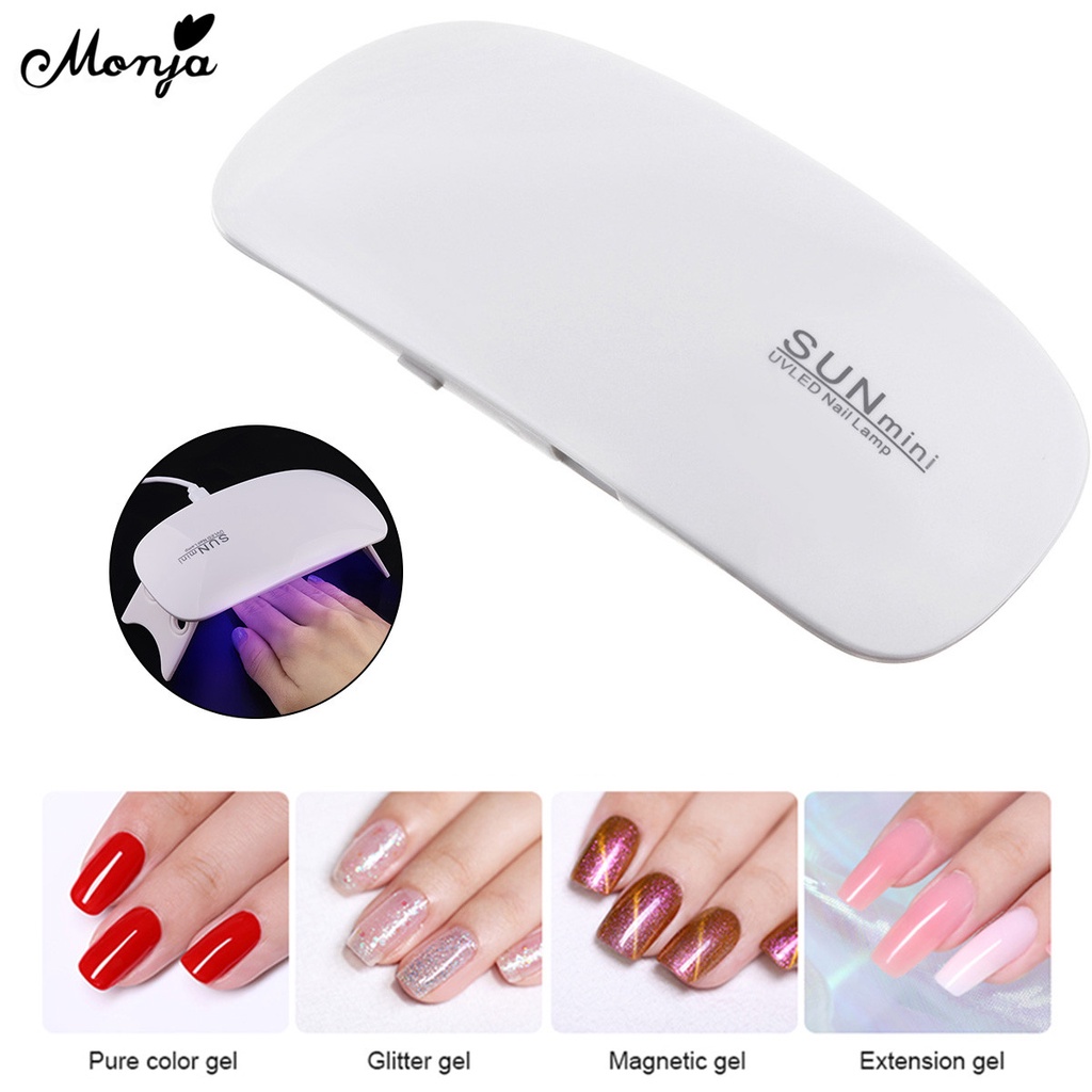 Set 106 Móng Tay Giả Gắn Đèn LED UV Nghệ Thuật