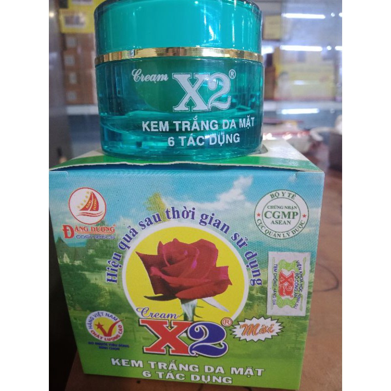 Kem X2 Trắng Da Mặt 6 Tác Dụng