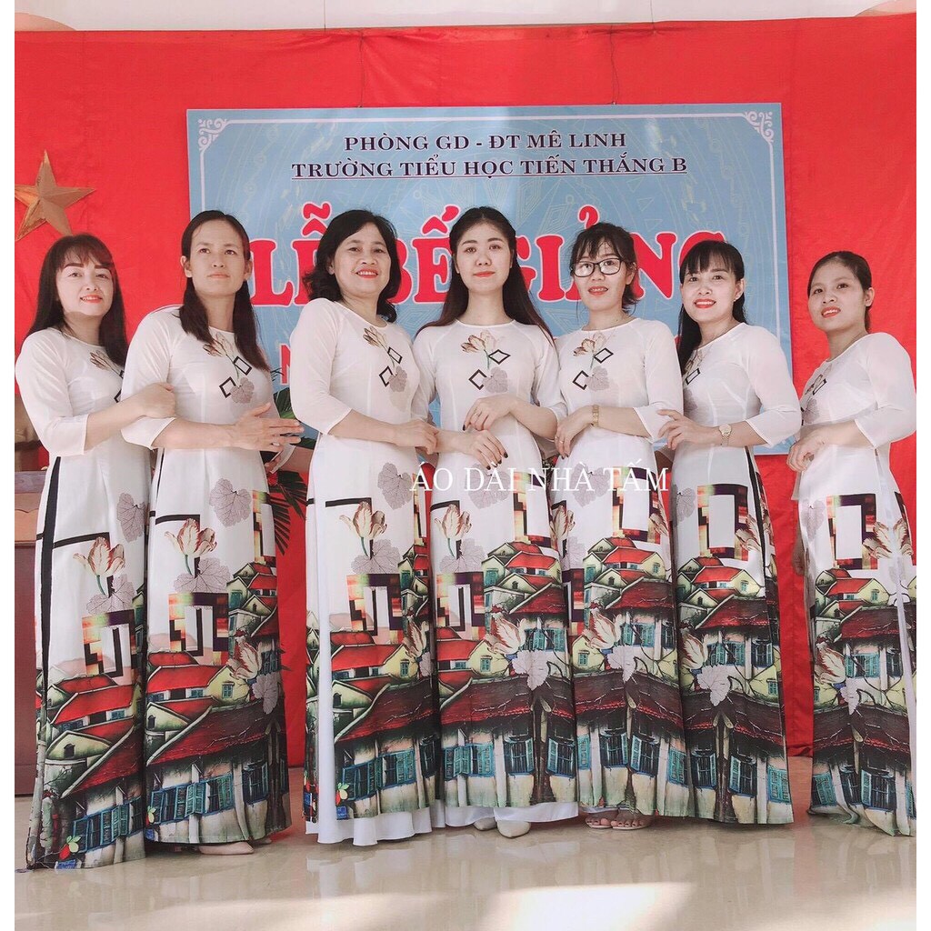 [Mã FASHIONT4WA2 giảm 10K đơn 50K] ÁO DÀI IN 3D MỚI ĐẸP NHẤT NHÀ TẤM -MÃ D27 | BigBuy360 - bigbuy360.vn