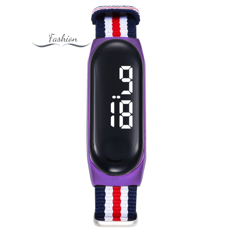 VN Đồng Hồ Đeo Tay M3 M4 Dây Nylon Chống Nước Thời Trang Cho Nam