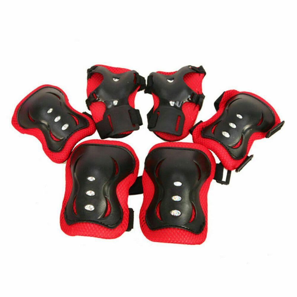 MUVAKO Set 6 Phụ Kiện Bảo Vệ Giày Trượt Patin Nhiều Màu Cho Bé