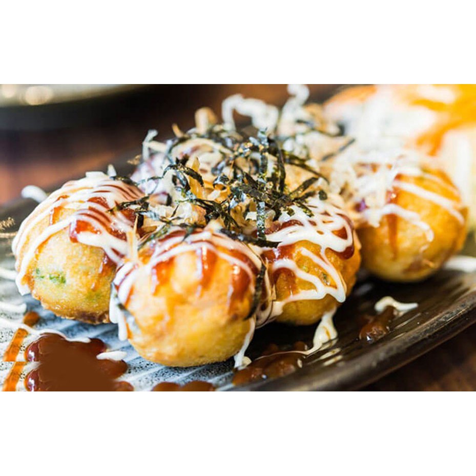 Khuôn Làm Bánh Bạch Tuột Takoyaki Chống Dính 14 Bánh Cao Cấp