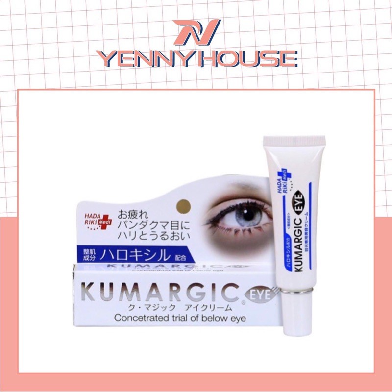 Kem Mắt Kumargic Eye Viền Xanh 20gram