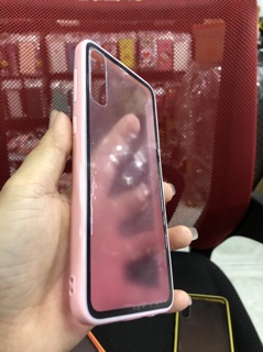 Ốp Samsung A50 viền dẻo màu