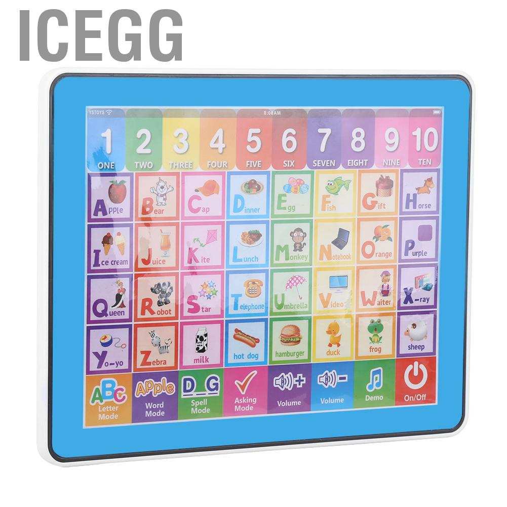 Máy Tính Bảng Icegg 5 Chế Độ Cho Bé 2 + Tuổi Học Tiếng Anh Mới