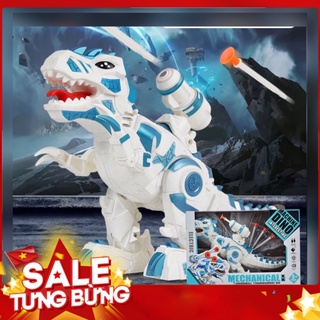 Đồ Chơi Khủng long bạo chúa T rex bắn tên cỡ lớn chạy pin có đèn