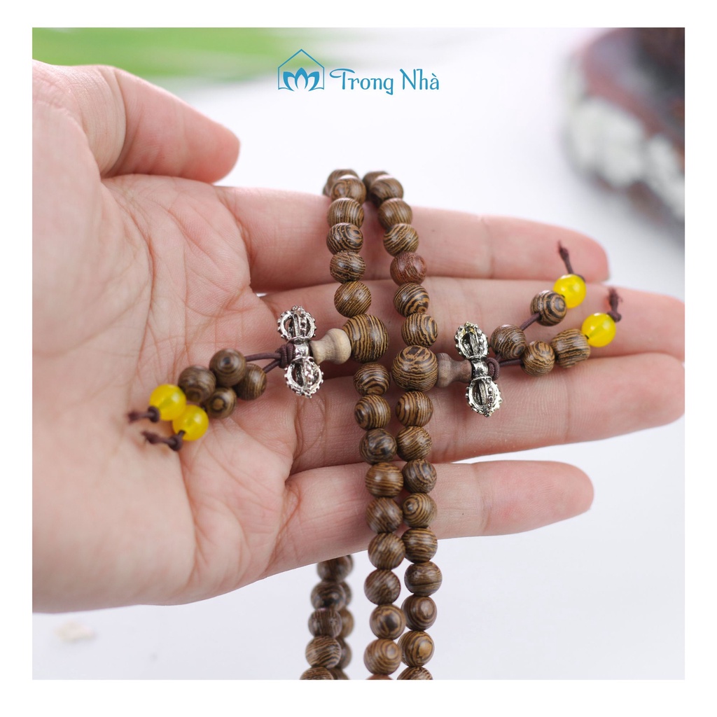 Chuỗi tràng hạt muồng 6li, chuỗi tràng hạt phong thủy - Bình an, May mắn - Trong Nhà