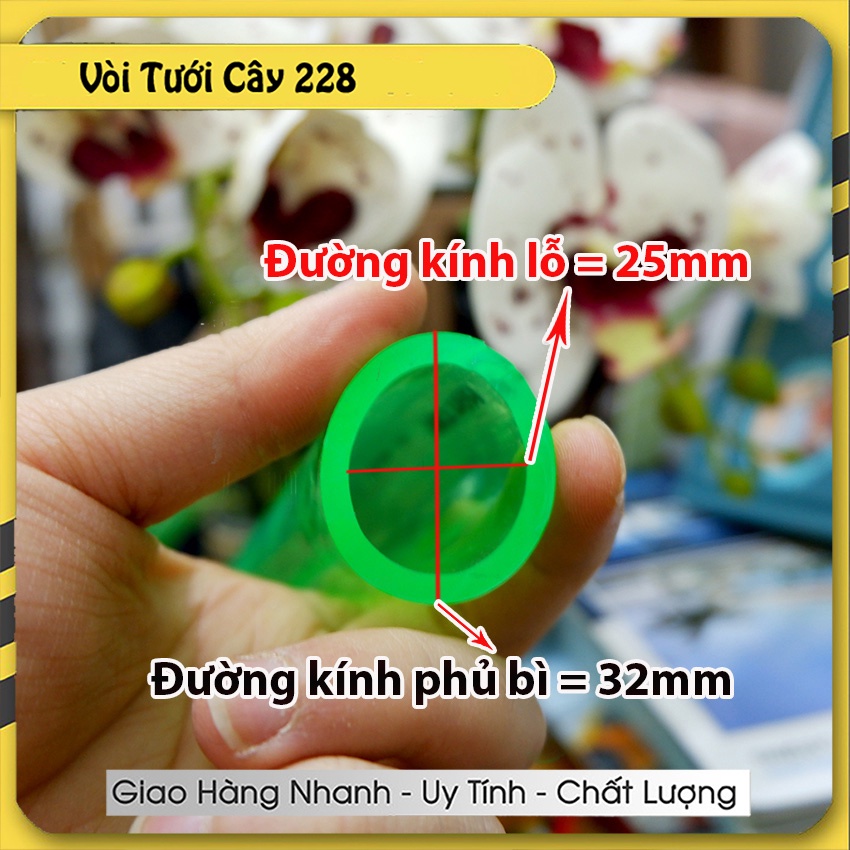 1 Mét Dây Ống Nhựa Dẻo Chống Gập phi 25 dầy 3,5mm Phú Thịnh