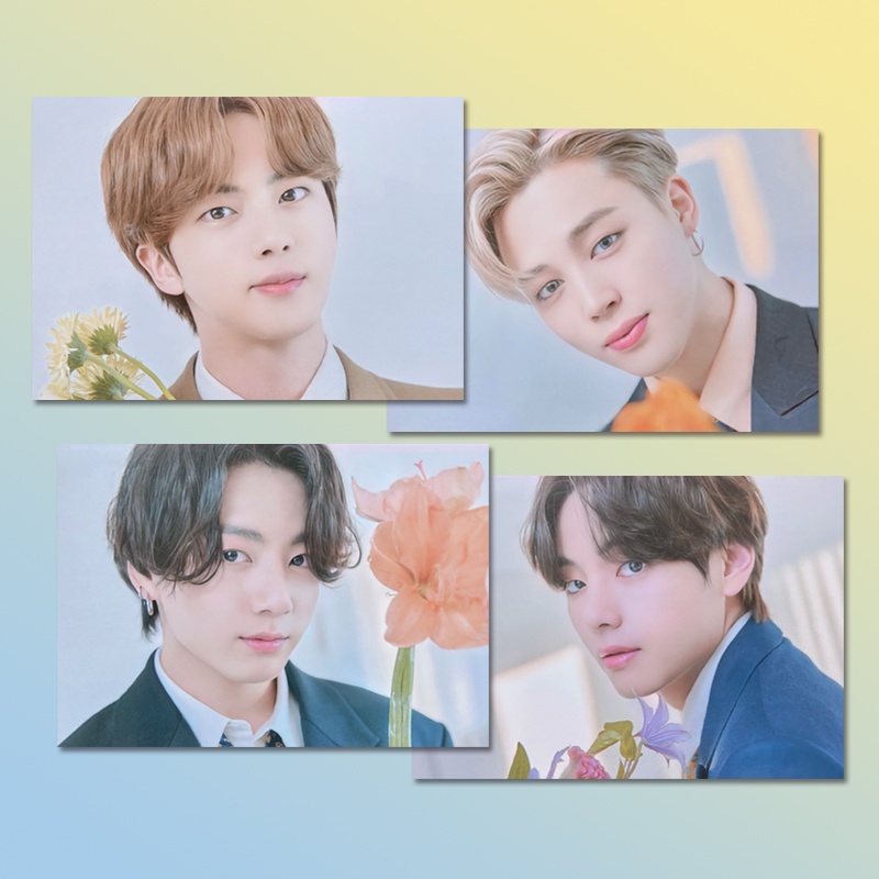 Set 8 tấm poster BTS thành viên cực đẹp dành cho fan yêu thích giá tốt