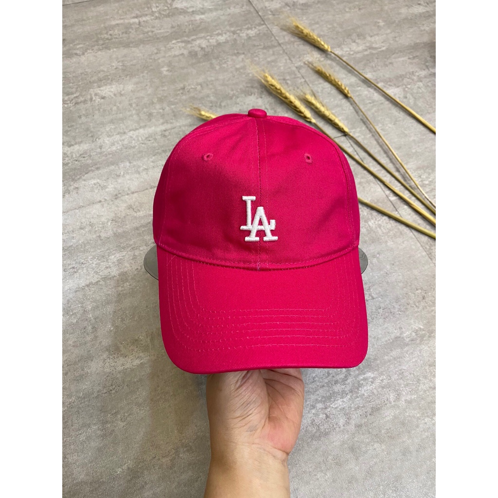 Mũ lưỡi trai, nón kết thời trang cao cấp nam nữ Unisex thêu chữ LA Pan Store