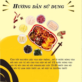 Lẩu tự sôi bò miếng trùng khánh