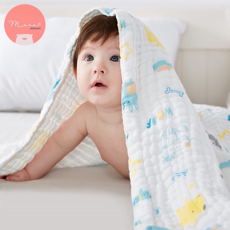 KHĂN CHĂN SỢI TRE 6 LỚP SIÊU MỀM MỊN