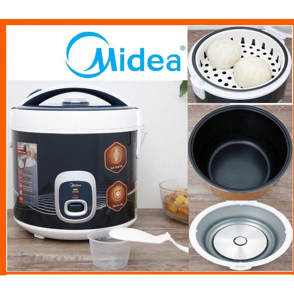 Nồi cơm điện Midea 1.8 lít MR CM1826