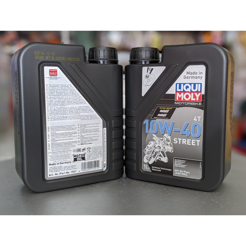 [Freeship] Nhớt Nhập Khâu  Liqui Moly Street 10W40 1 Lít ( Nhập Đức)