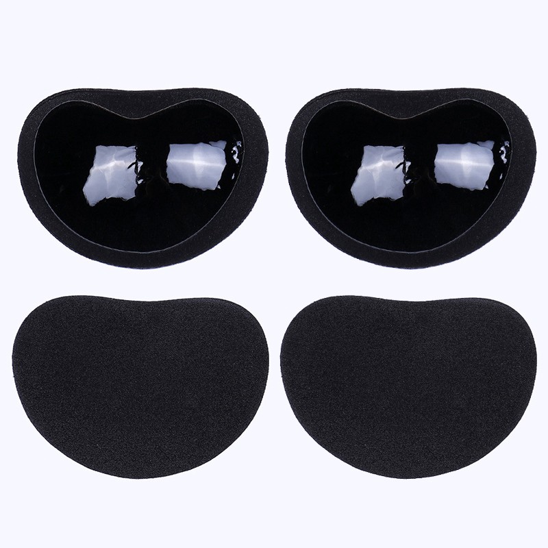 Miếng đệm ngực xốp silicon, miếng đệm ngực xốp dày cho đồ lót và đồ bơi, làm bằng vải cao cấp W03