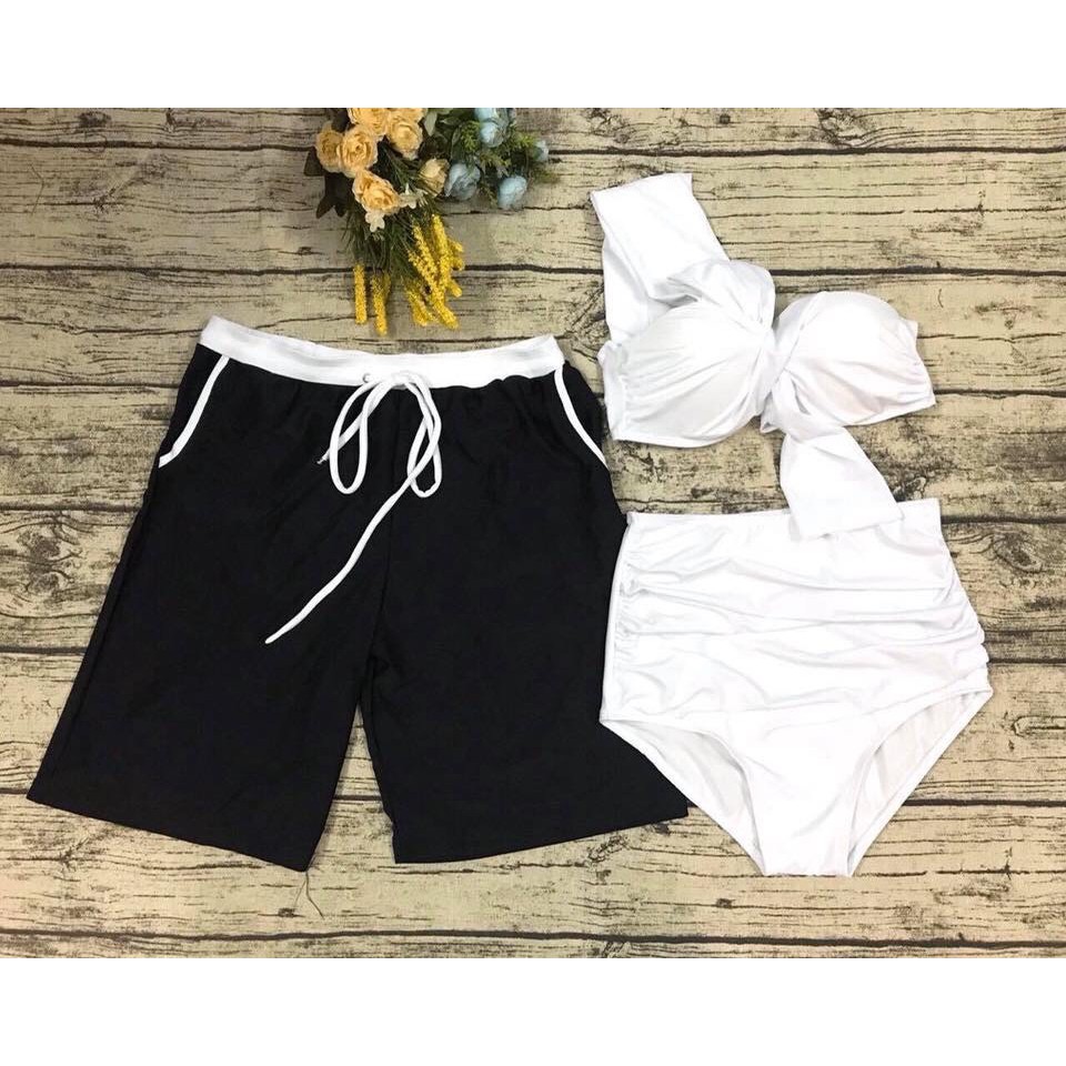 Đồ bơi nam nữ đi biển kèm áo siêu đẹp mới nhất  ( Hàng loại 1)