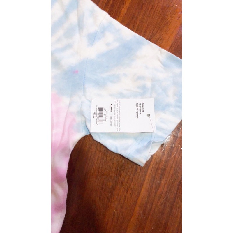 áo thun unisex loang màu xuất dư (từ 47kg đến 90kg)