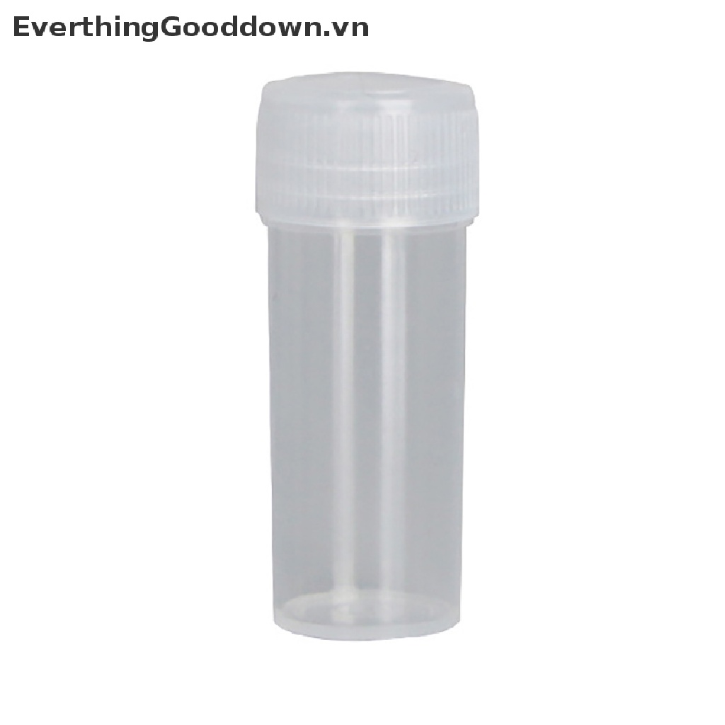 Everthinggooddown 20 Lọ Nhựa Đựng Thuốc 5ml