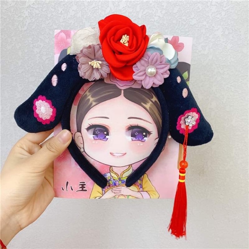 Cài tóc cách cách tua rua  phong cách Trung hoa độc lạ dễ thương cho bé gái - Selenshop