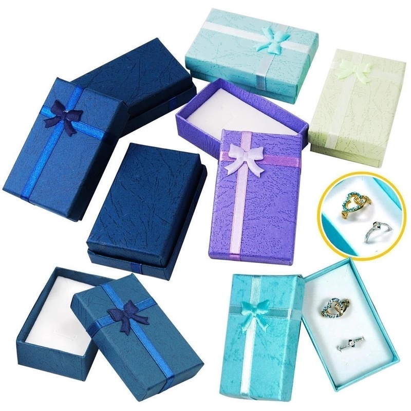 Hộp Giấy Đựng Trang Sức Màu Sắc Ngọt Ngào Chất Lượng Cao