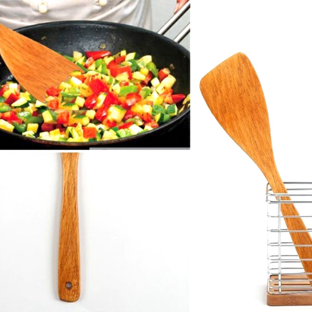 Bộ xẻng gỗ xúc thức ăn thiết kế chuyên dụng dùng cho nhà bếp