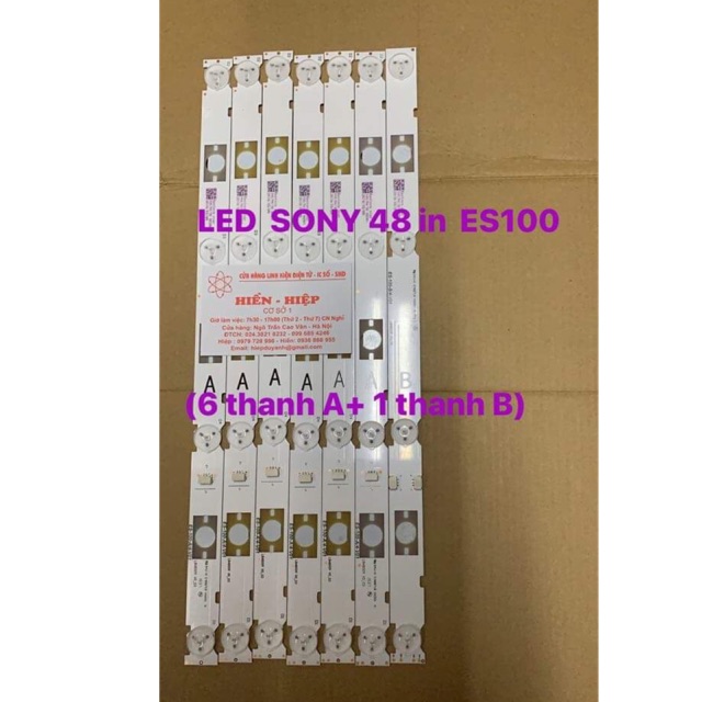 Bộ LED SONY 48 in 6 thanh A-1 thanh B