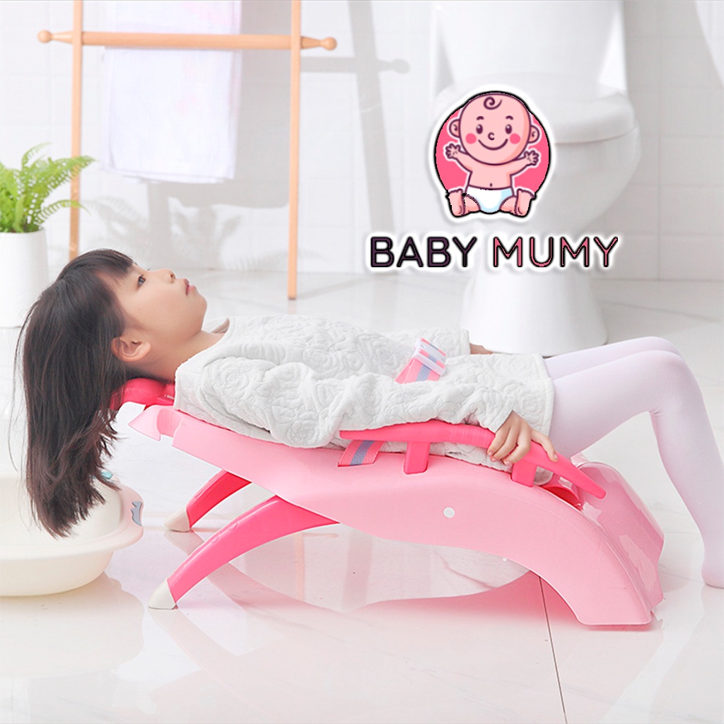 Ghế Gội Đầu Có Tay Vịn Cho Bé Hàng Việt Nhật Cao Cấp