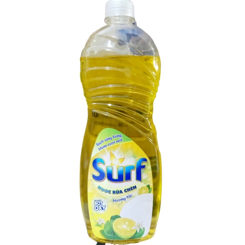 [Hoả Tốc] Nước Rửa Chén SURF Hương Tắc Dịu Nhẹ Chai 750g 750 g