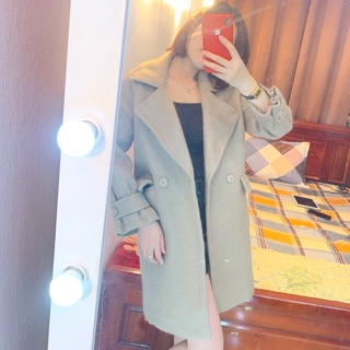 Áo dạ Lông Thỏ (Hàng Si Tuyển Cao Cấp)